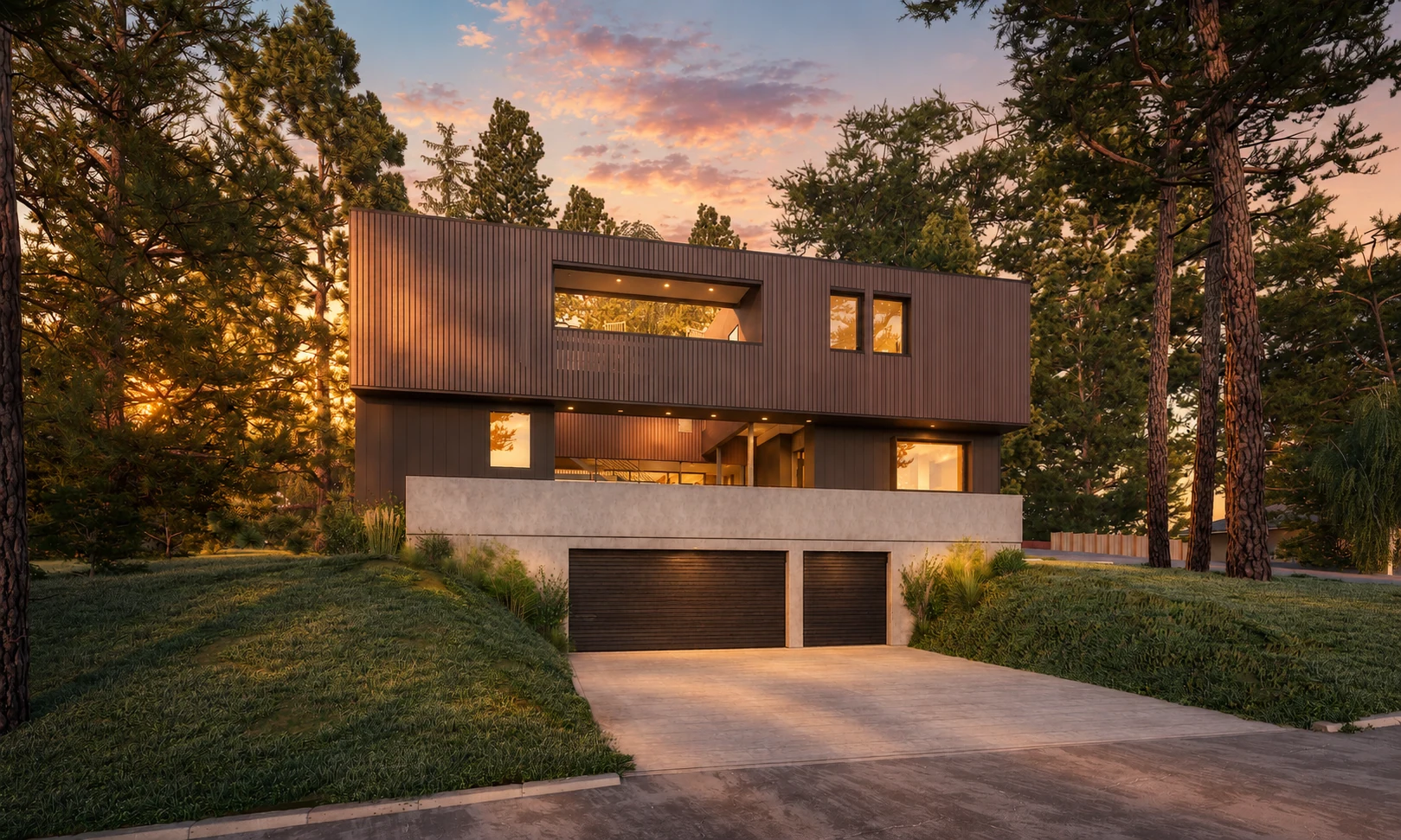 1 Wilburton at sunset