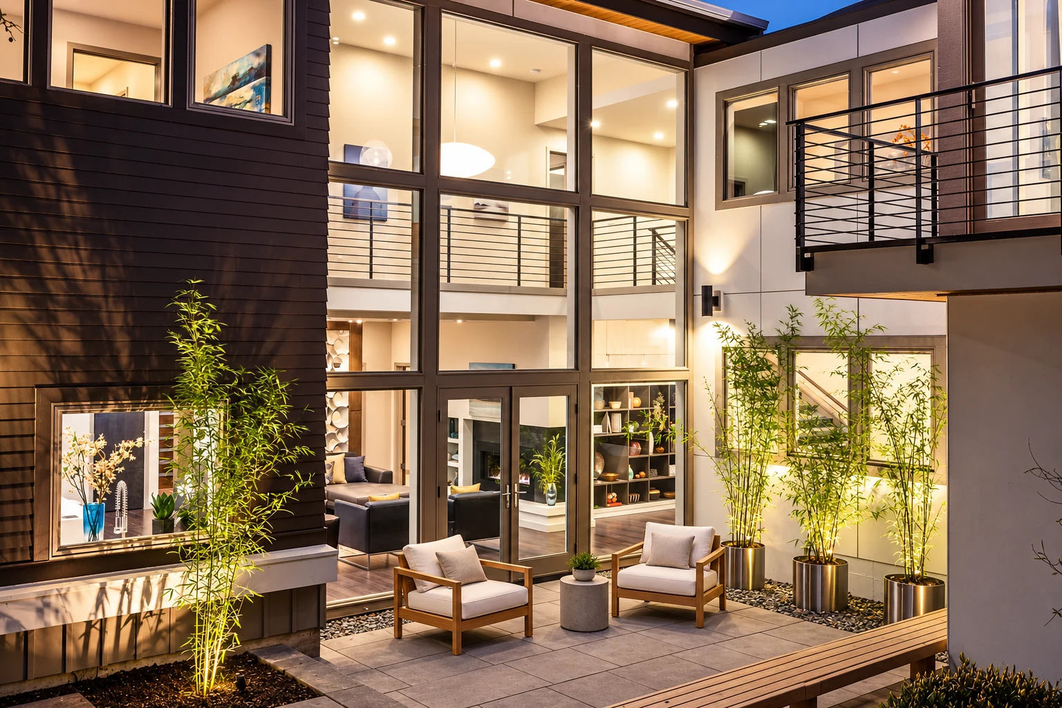 Courtyard visualization