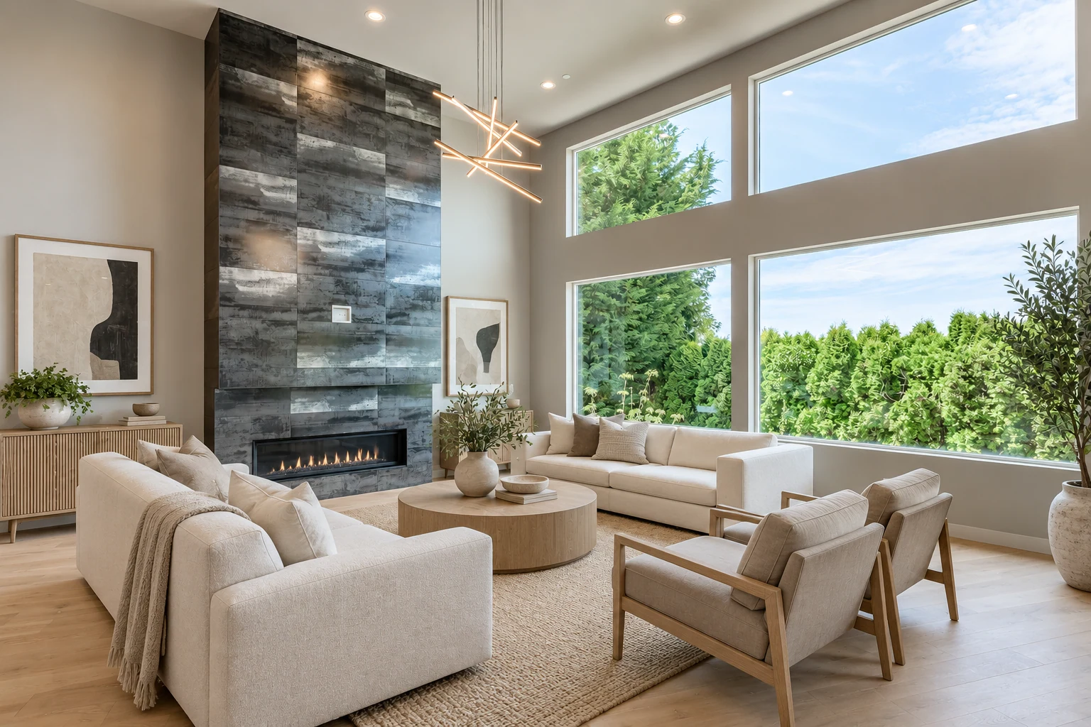 Kirkland tall living room visualization