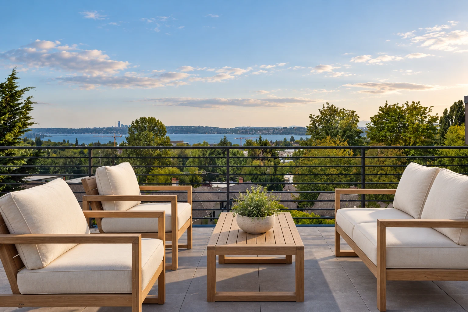 Kirkland rooftop terrace visualization